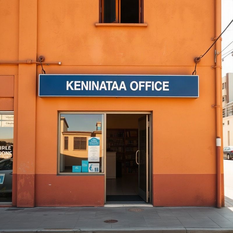 Exterior of the Terrabalpha office on Kenyatta Avenue